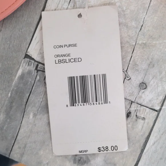 NWT Betsey Johnson Grapefruit Slice Wristlet - Picture 7 of 7